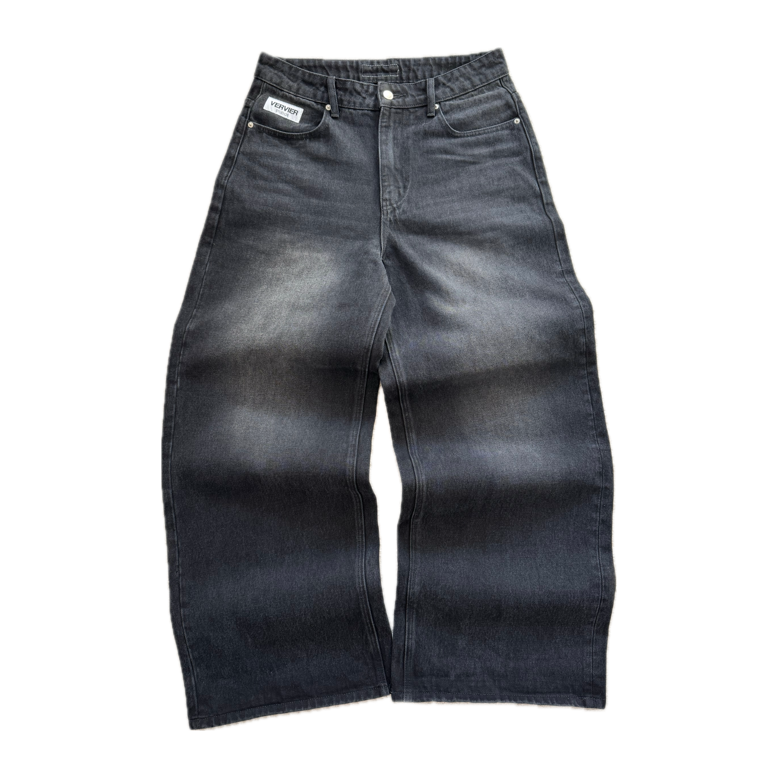 BLACK BAGGY DENIM – Vervier Studios
