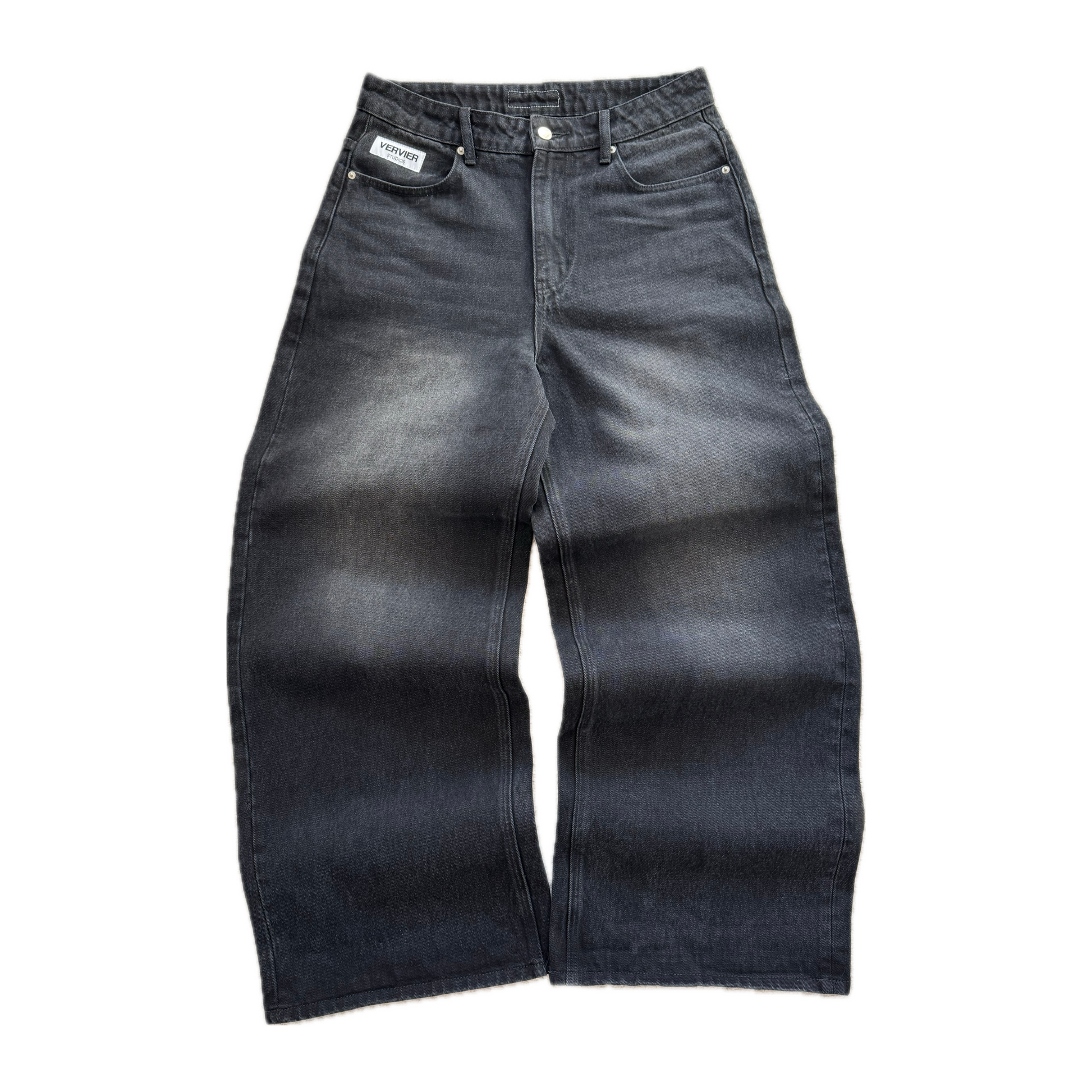 BLACK BAGGY DENIM – Vervier Studios
