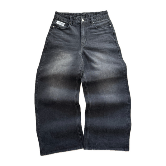 BLACK BAGGY DENIM