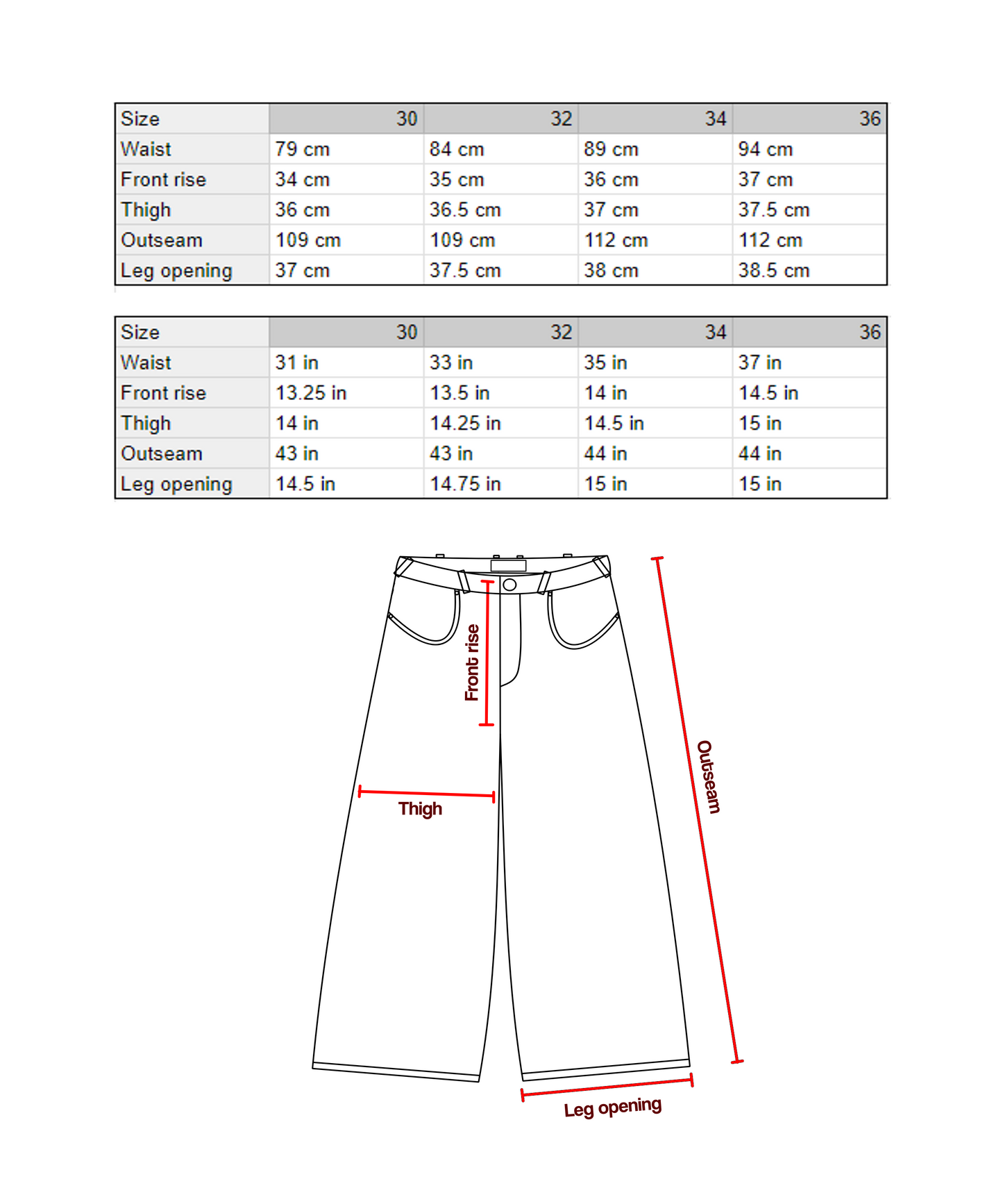 MEGA POCKETS JEANS